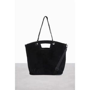 NWT Beis Terry Tote in Black